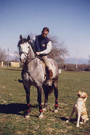 jinete-con-labrador